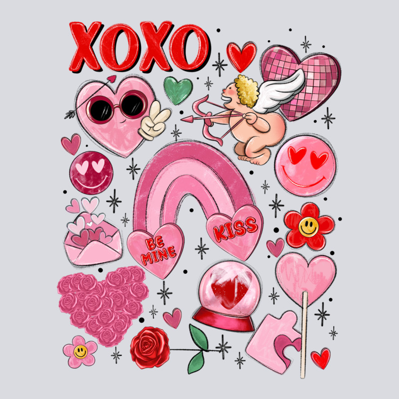 Cute Valentines Day Zipper Hoodie by MaliasSmallBusiness | Teevron