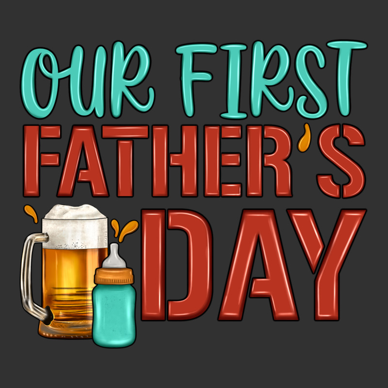 Our First Father's Day Urban Heavy Tee by Artiststas | Teevron
