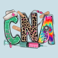 Cna Nurse Tie Dye Leopard Ladies Tee | Teevron