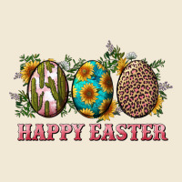 Happy Easter Eggs With Sunflower Leopard And Cactus Premium Tee | Teevron