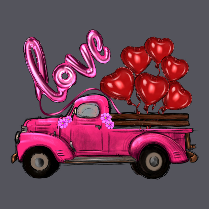 Valentines Day Turck With Balloons Vintage Hoodie by RanaPortraitStore | Teevron