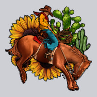 Rodeo Cowboy Sunflower Cactus Heavyweight Sweatshirt | Teevron