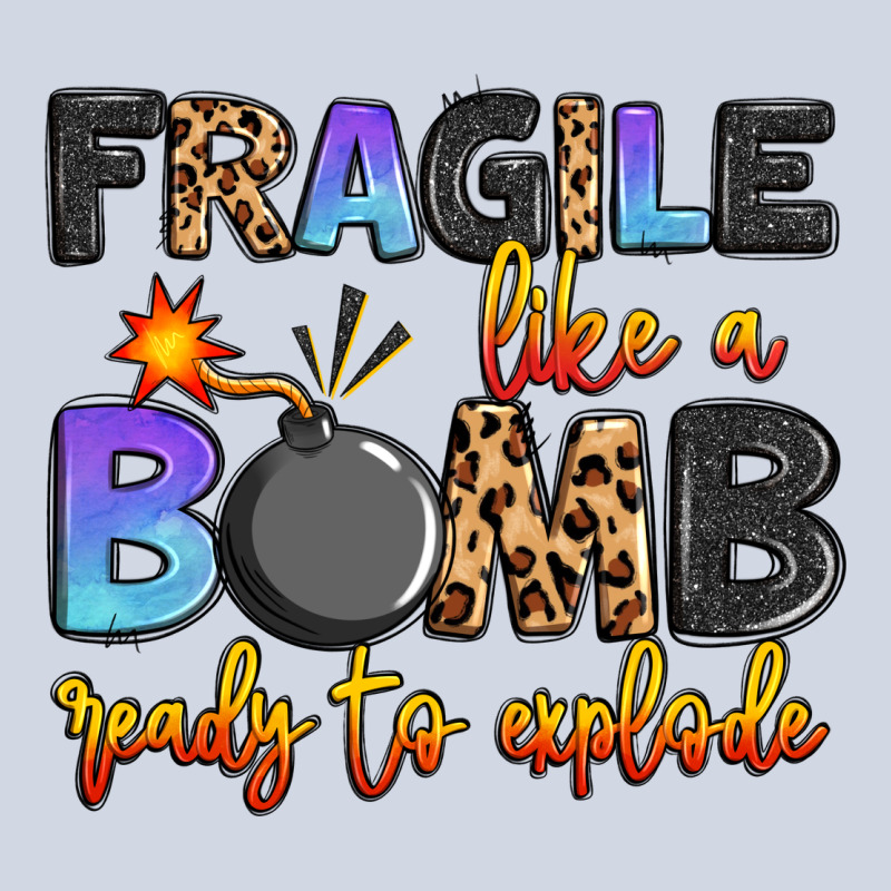 Fragile Like A Bomb Ready To Explode Premium Sweatshirt by Artiststas | Teevron