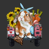 easter truck with bunny sunflowers and eggs | Teevron