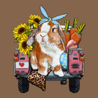 Easter Truck With Bunny Sunflowers And Eggs Premium Tee | Teevron