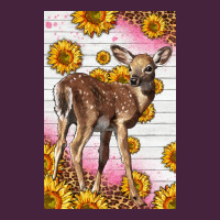 Western Cute Baby Deer Fawn Long Sleeve Tee | Teevron