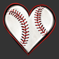 baseball heart | Teevron