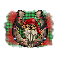 christmas horseshoe bull skull | Teevron