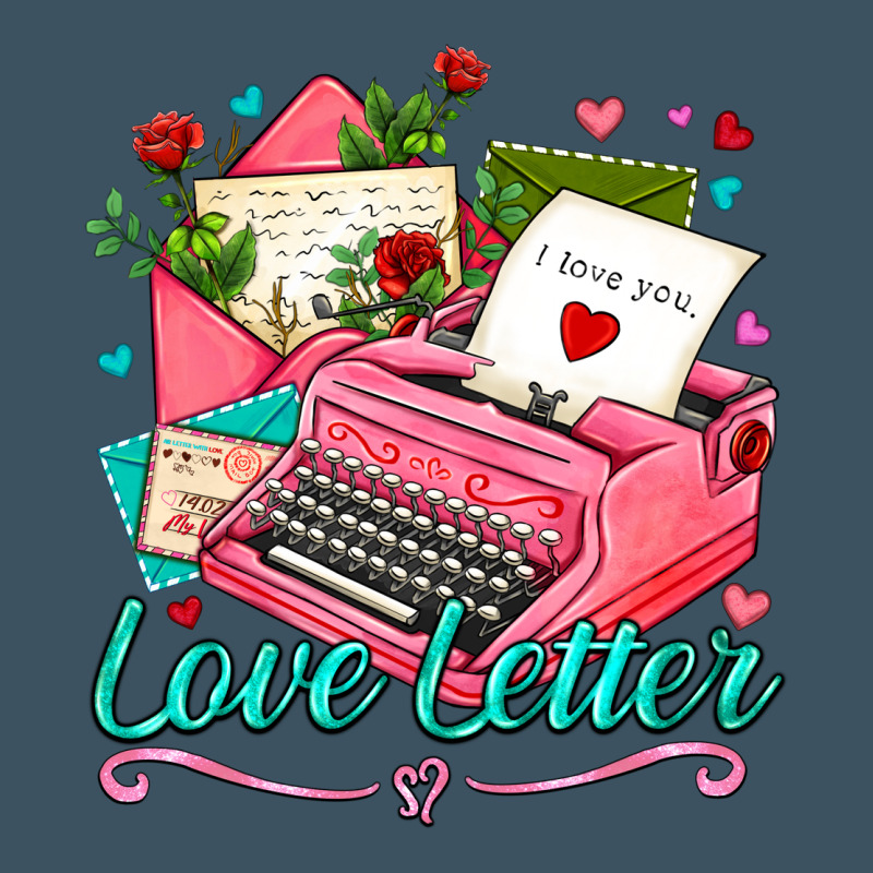 Love Letter With Typewriter Urban Heavy Tee by AdoDesignShop | Teevron