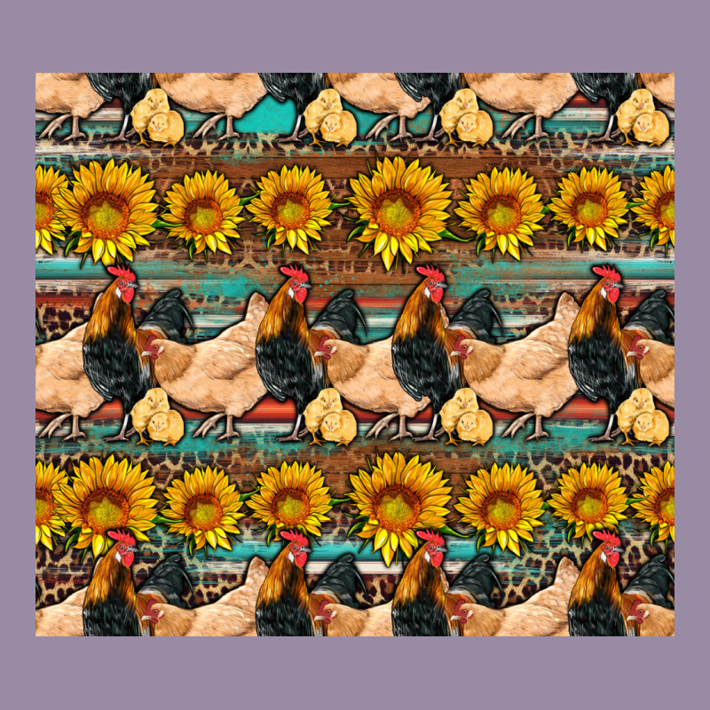 Seamless Poultry Farm Sunflowers Chicken Coop Tumbler Classic Tee by Artiststas | Teevron