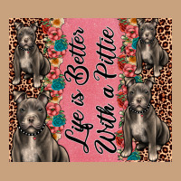 Life Is Better With A Pittie Vintage Tee | Teevron
