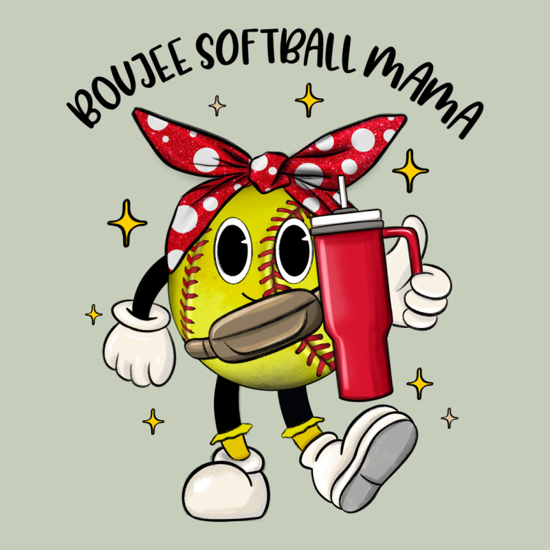 Boujee Softball Mama Ladies Tee by JahusDesignShop | Teevron