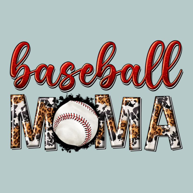 Baseball Mama With Leopard Heavy Core Tee by texasbilliewilder | Teevron