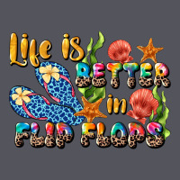 Life Is Better In Flip Flops Summer Vintage Hoodie | Teevron