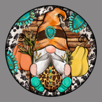 Fall Gnomes Round Earrings 1 Vintage Tee | Teevron