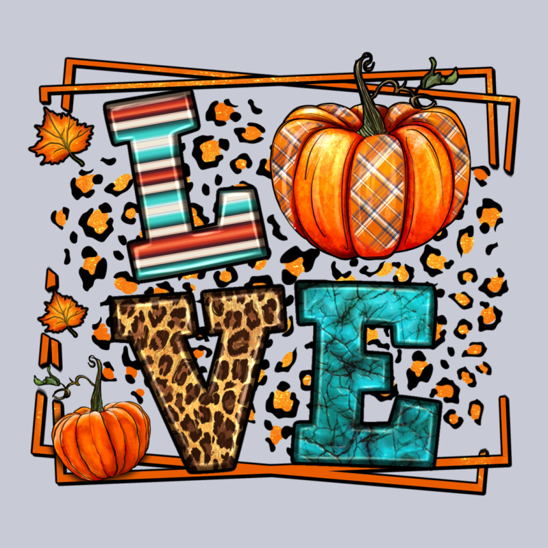 Fall Autumn Leopard Love Pumpkin Heavyweight Hoodie by LillyAllenDesigns | Teevron
