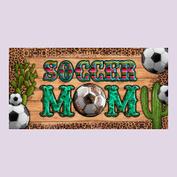 Soccer Mom With Ball And Cactus And Serape Licanse Plate Classic Tee | Teevron