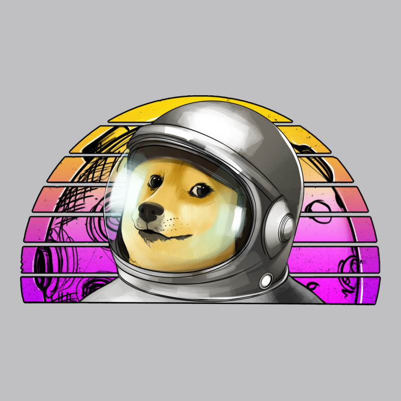 Dogecoin To The Mars Long Sleeve Tee by Jasminsmagicworld | Teevron