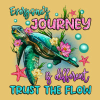 Everyone's Journey Is Different Trust The Flow Premium Sweatshirt | Teevron