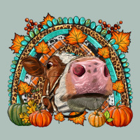 Fall Cow Rainbow Heavyweight Hoodie | Teevron