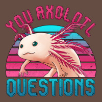 You Axolotl Questions 80's Retro Sunset Long Sleeve Tee | Teevron