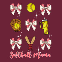 Softball Coquette Bow Long Sleeve Tee | Teevron
