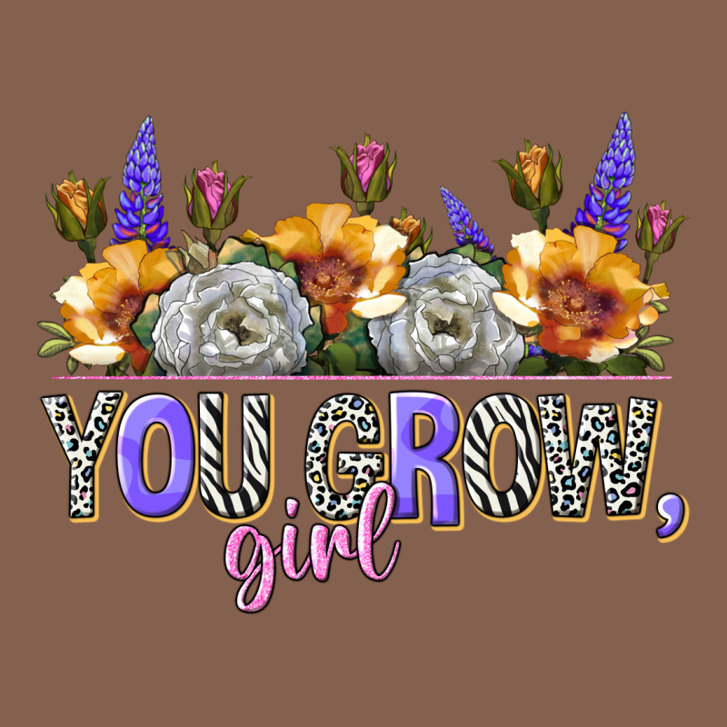 You Grow Girl Zipper Hoodie by NancyCooperArtShop | Teevron