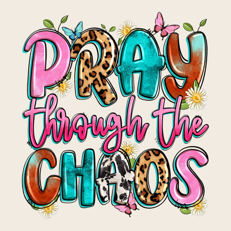 Pray Through The Chaos Premium Sweatshirt by Artiststas | Teevron
