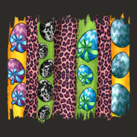 Easter Eggs And Leopard Brushstrokes Heavy Core Tee | Teevron