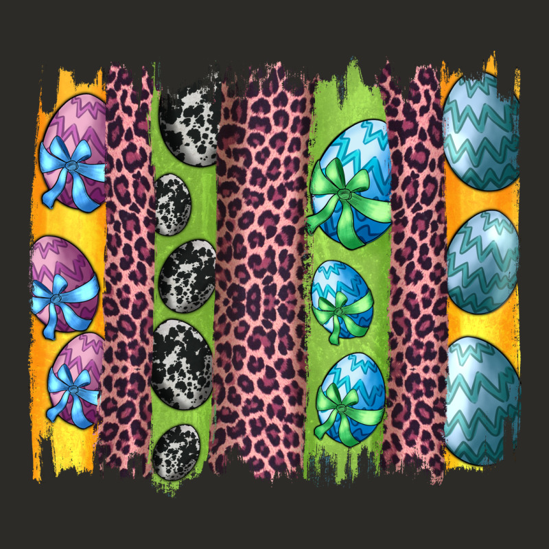 Easter Eggs And Leopard Brushstrokes Heavy Core Tee by Artiststas | Teevron