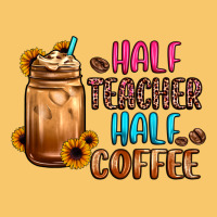 Half Teacher Half Coffee Vintage Hoodie | Teevron