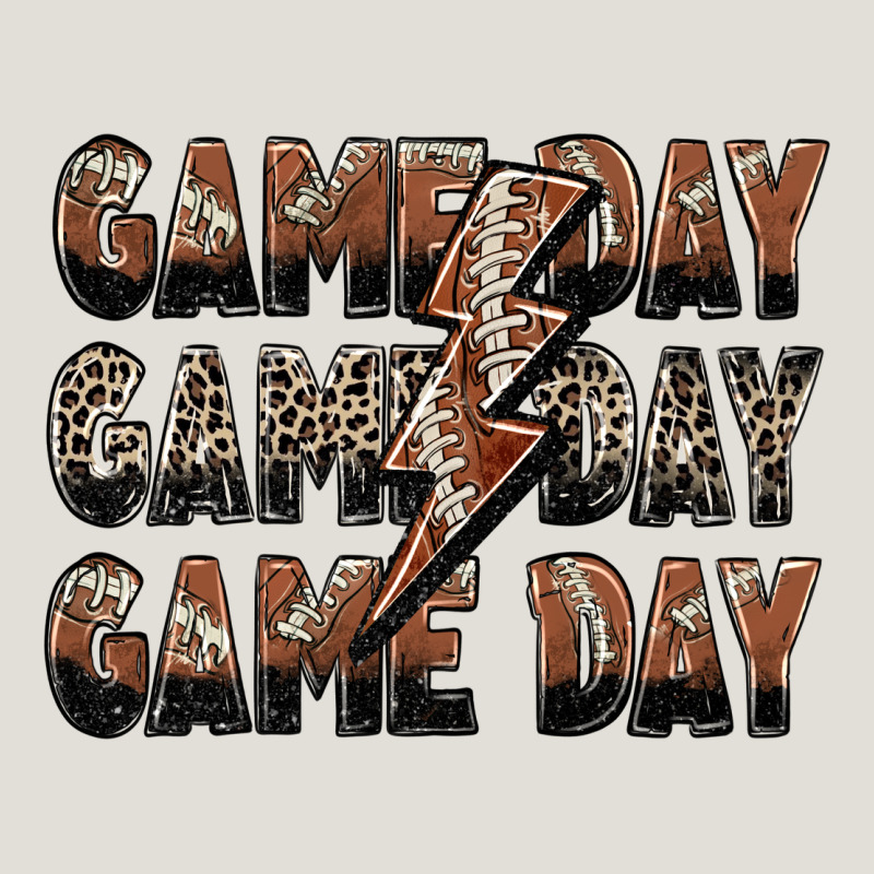 Game Day Game Day Football Lightning Bolt Heavy Core Tee by Zillion Design Studio | Teevron