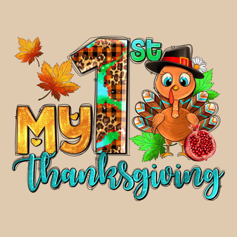 My First Thanksgiving With Turkey Heavyweight Sweatshirt by AdoDesignShop | Teevron