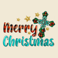 Merry Christmas Turquoise Gemstones Cross Premium Tee | Teevron