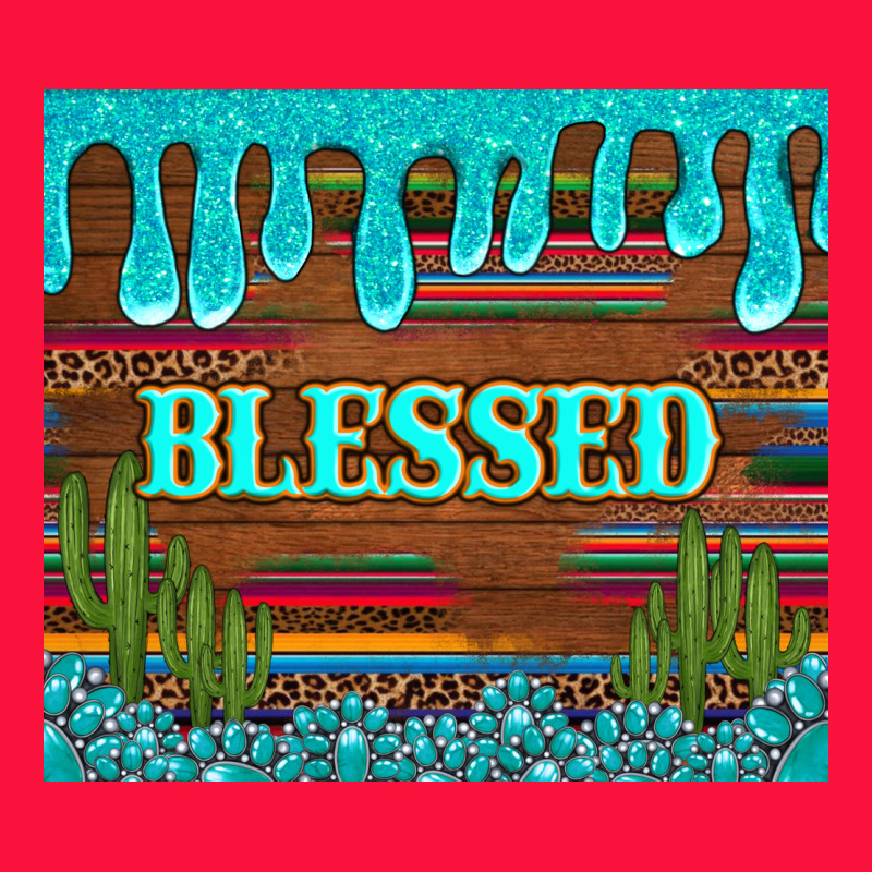 Blessed Annd Cactus With Gemstone Tumbler Classic Tee by Artiststas | Teevron