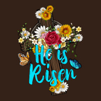 He Is Rısen With Cross And Butterfly Heavy Core Tee | Teevron