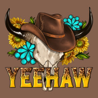 Yeehaw Bull Skull Zipper Hoodie | Teevron