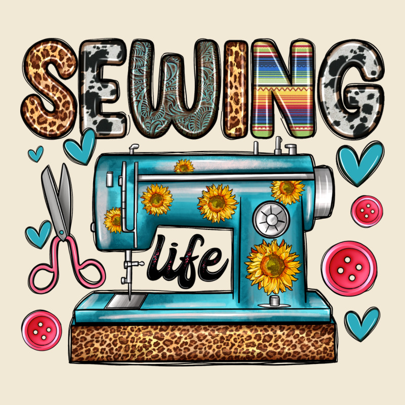 Sewing Life Premium Tee by Zillion Design Studio | Teevron