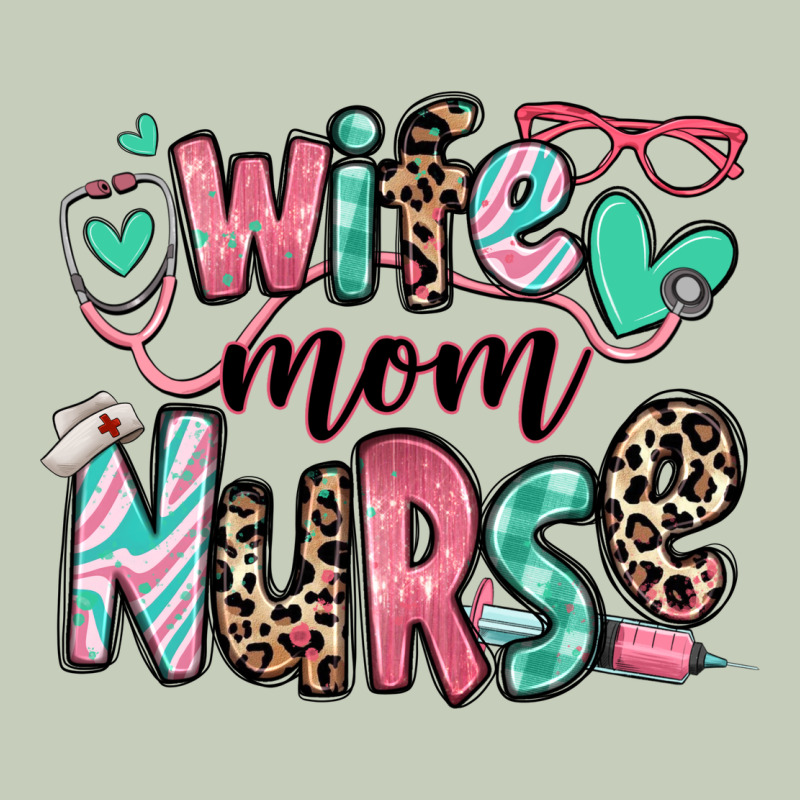 Wife Mom Nurse Ladies Tee by RanaPortraitStore | Teevron