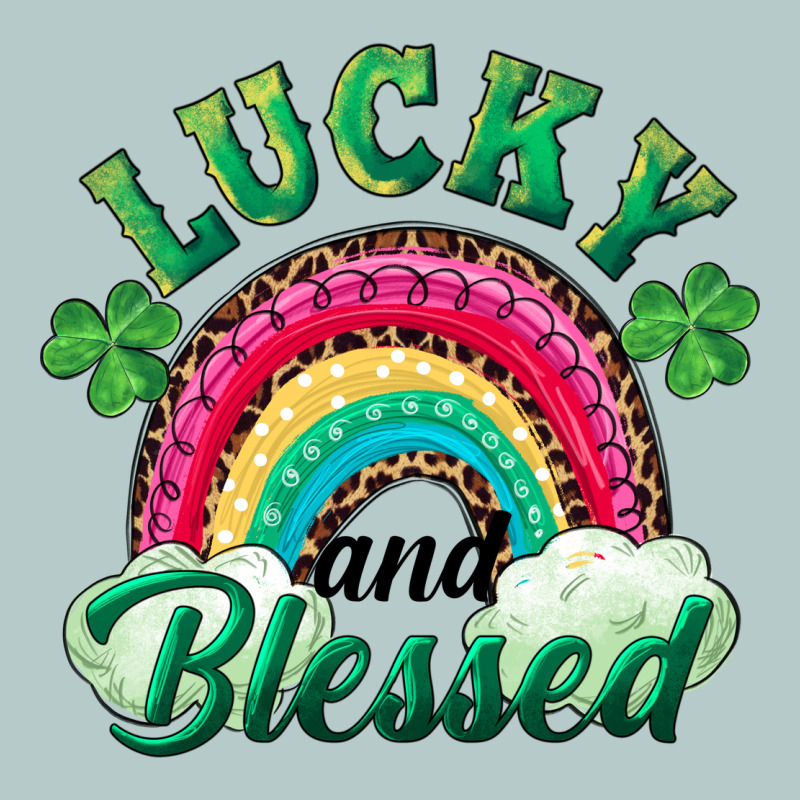 Lucky And Blessed Rainbow Heavy Core Tee by RanaPortraitStore | Teevron