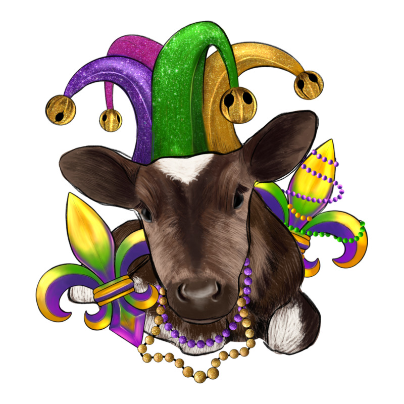 Mardi Gras Baby Cow Premium Tee by RanaPortraitStore | Teevron