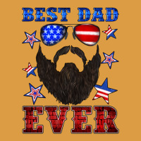 Best Dad Ever American Flag Urban Heavy Tee | Teevron