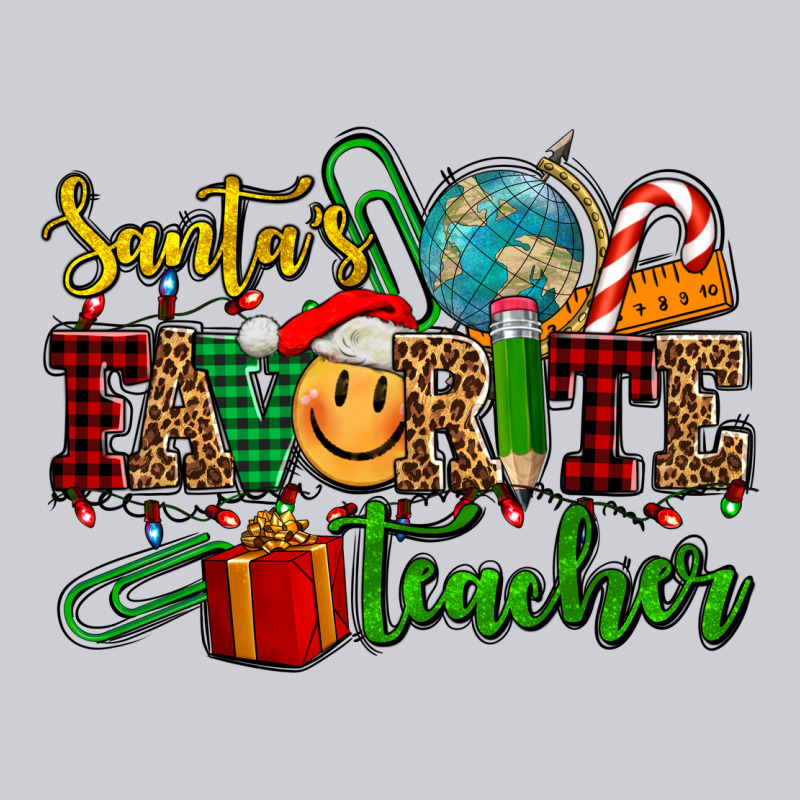 Santa's Favorite Teacher Heavyweight Sweatshirt by AdoDesignShop | Teevron