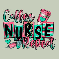 Coffee Nurse Repeat Ladies Tee | Teevron