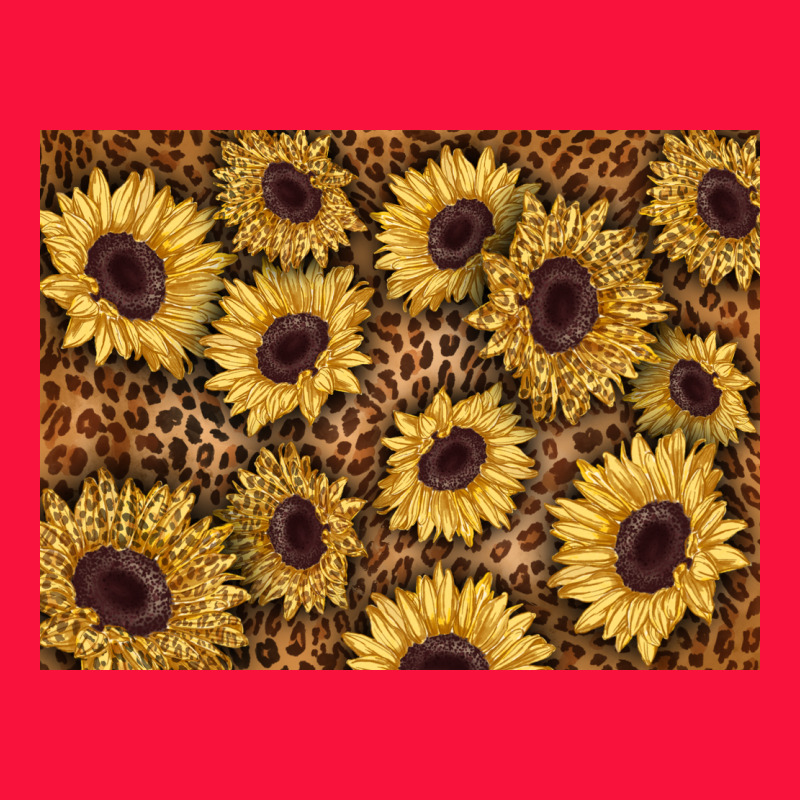Sunflower Leopard Background 3200x2400 Classic Tee by AdoDesignShop | Teevron