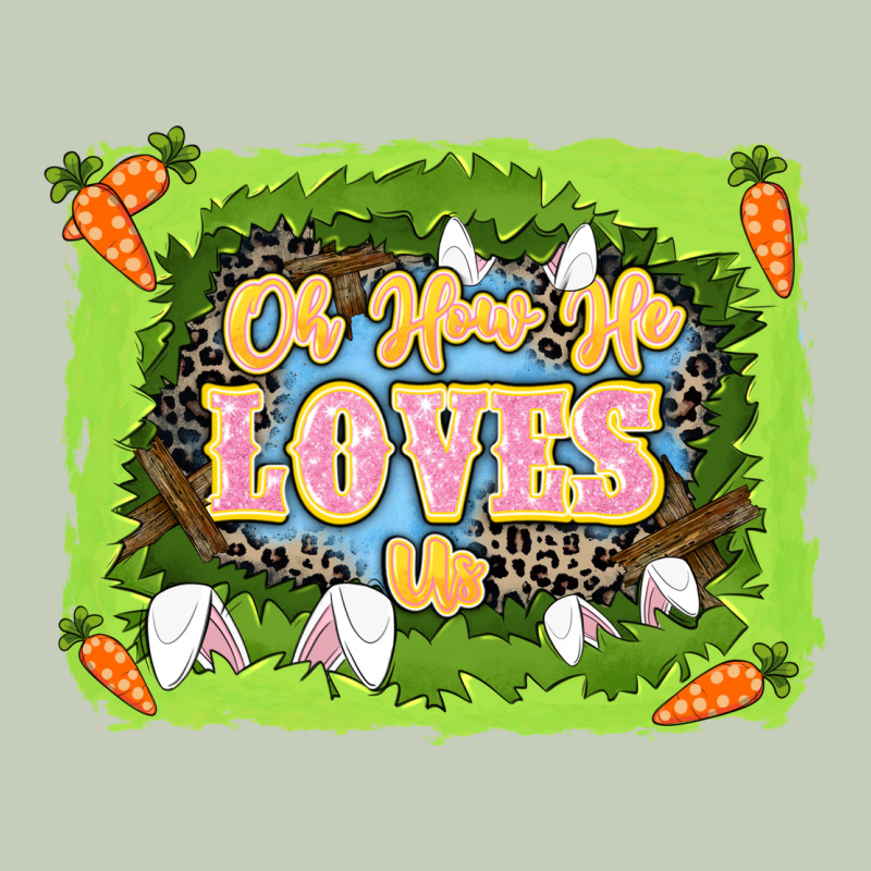 Oh How He Loves Us Easter Day Classic Tee by LillyAllenDesigns | Teevron