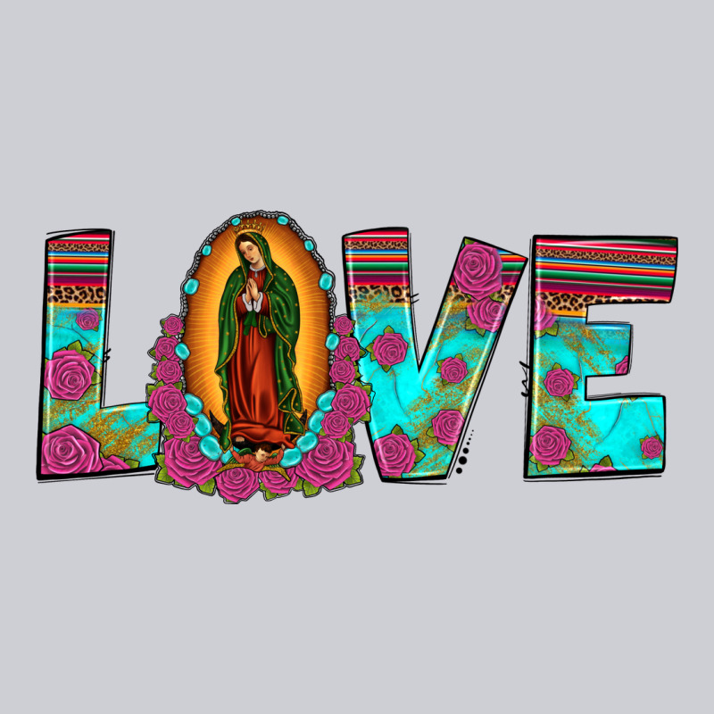 Love Our Lady Of Guadalupe Heavyweight Sweatshirt by JahusDesignShop | Teevron