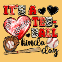It's A Tee Ball Kinda Day Vintage Hoodie | Teevron