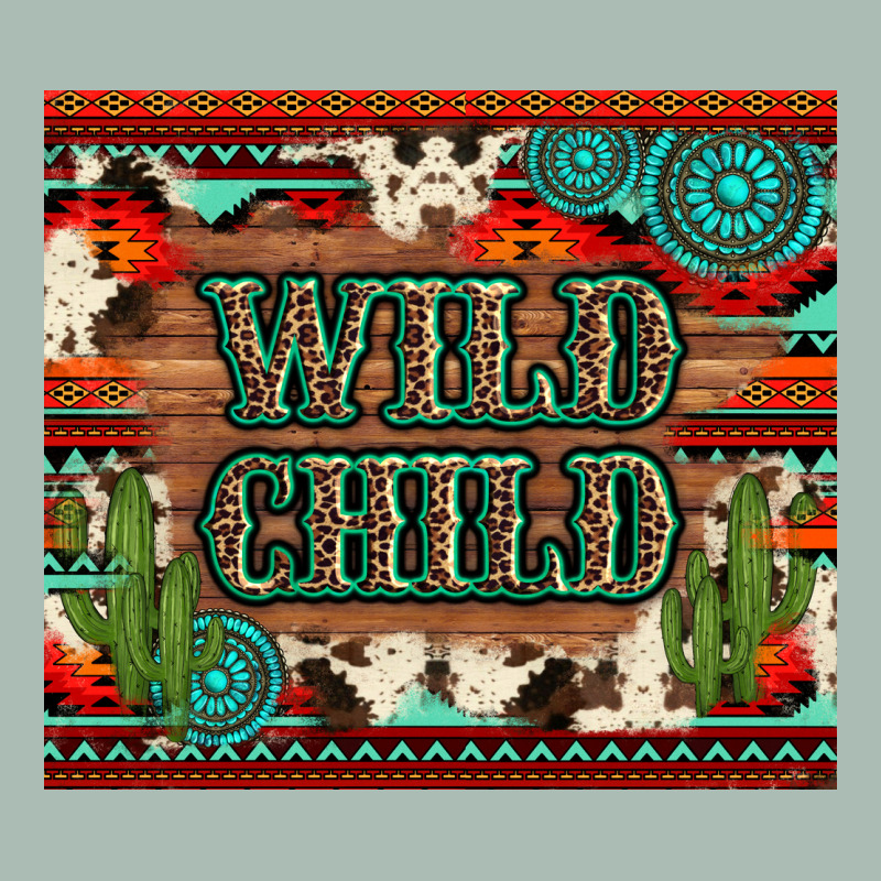 Wild Chıld Aztec Gemstone And Cactus Classic Tee by Artiststas | Teevron