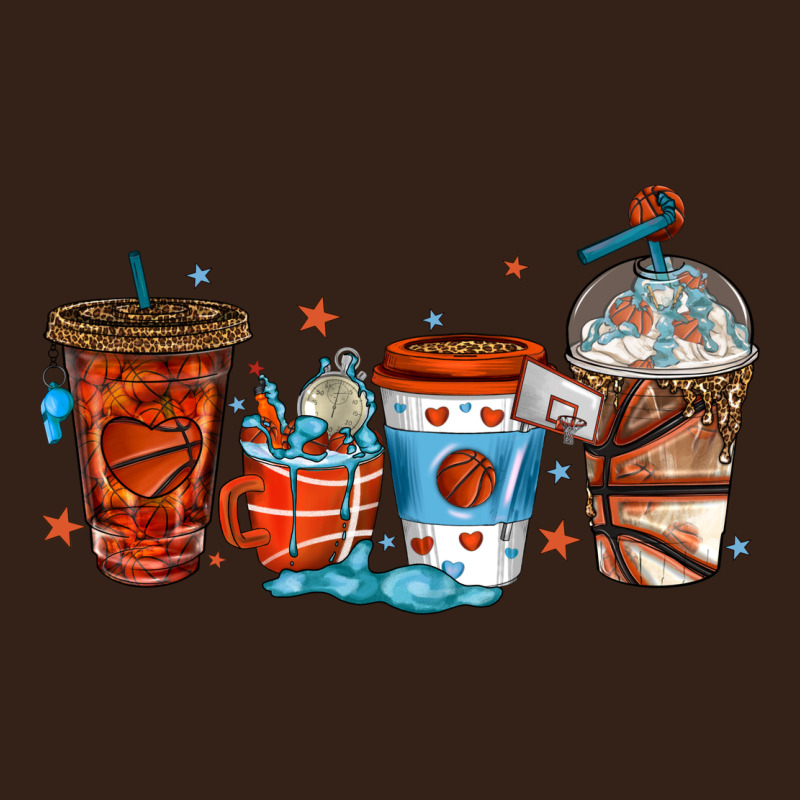 Basketball Coffee Cups Heavy Core Tee by texasbilliewilder | Teevron